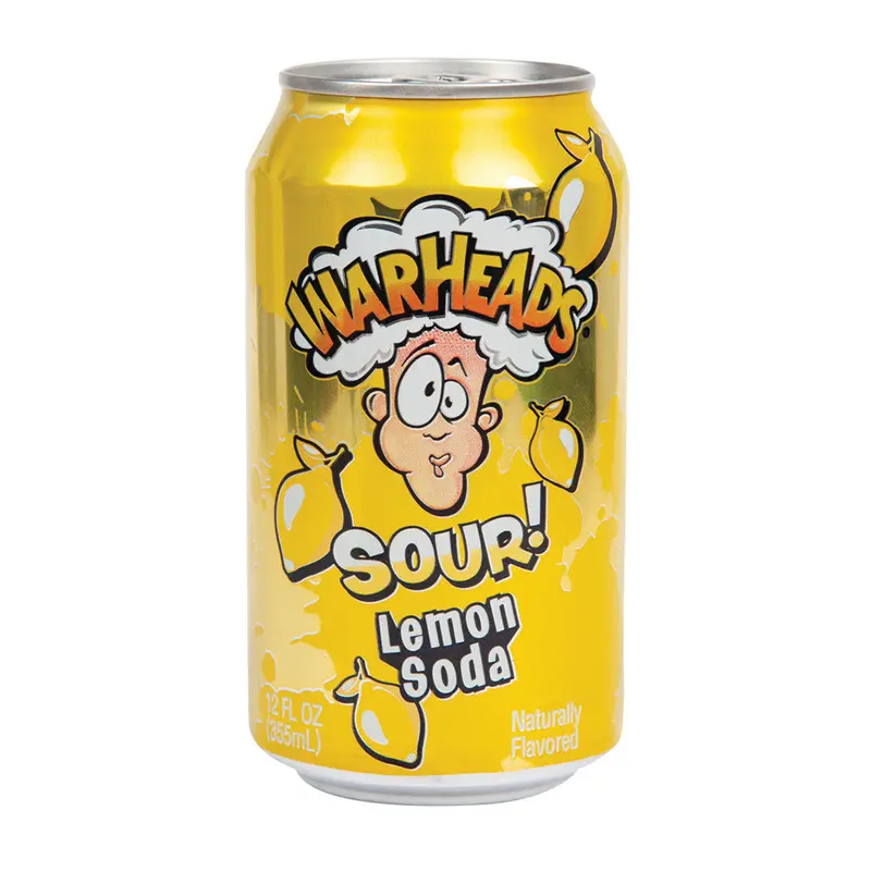 Warheads Sour Lemon Soda