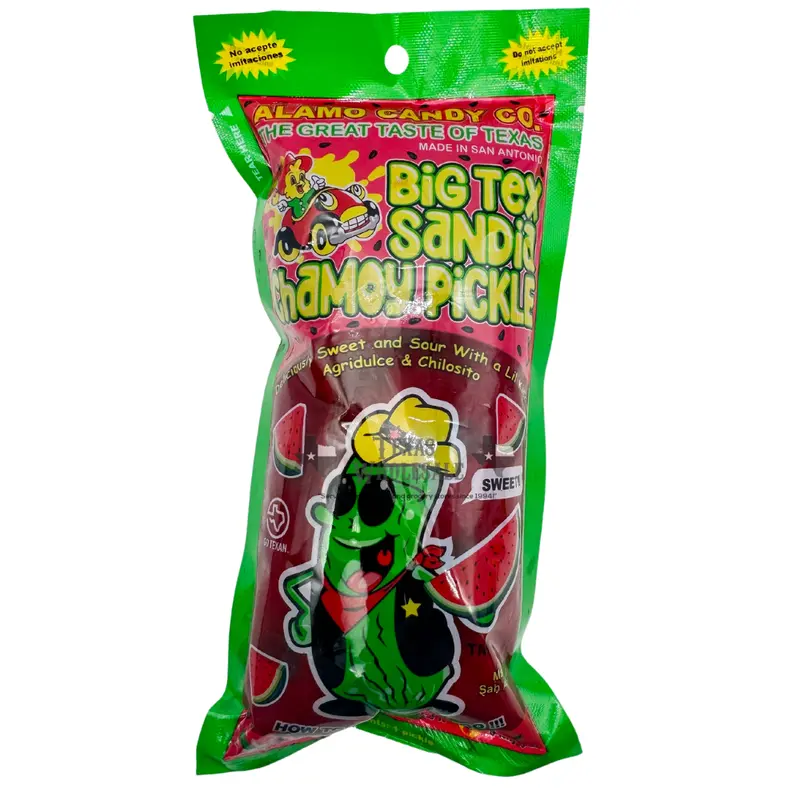 Alamo Candy Big Tex Sandia Chamoy Pickle