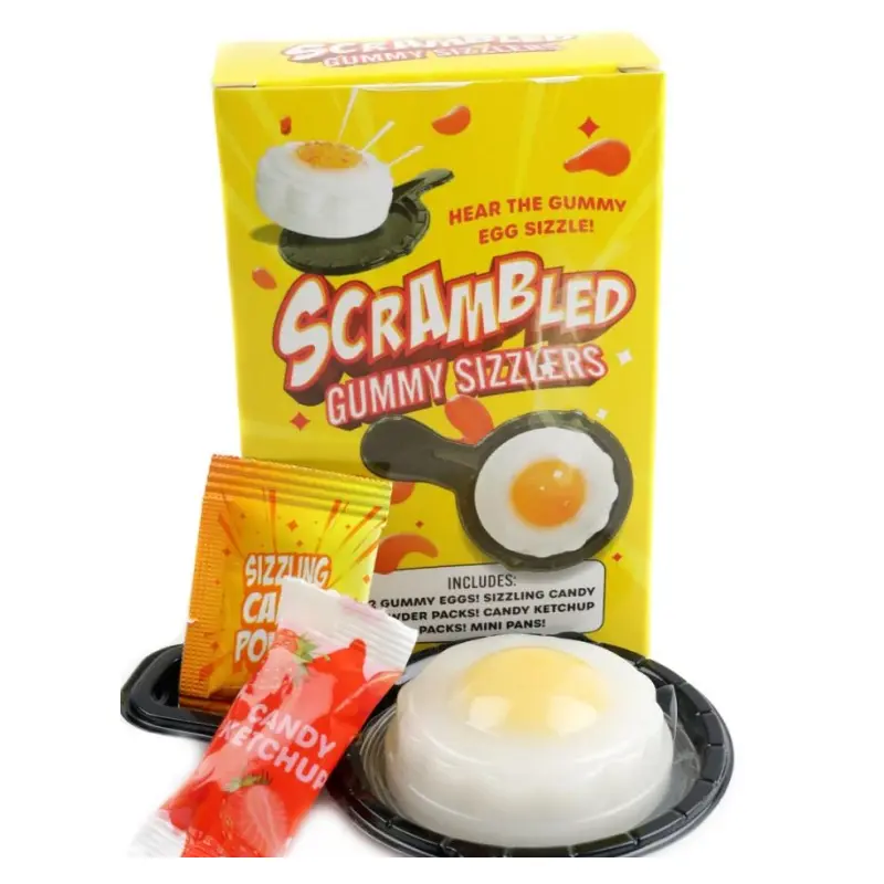 Scrambled Gummy Sizzler - Gummy Popping Candy