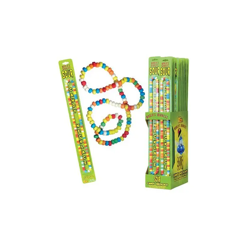 Worlds Biggest Sour Candy Necklace