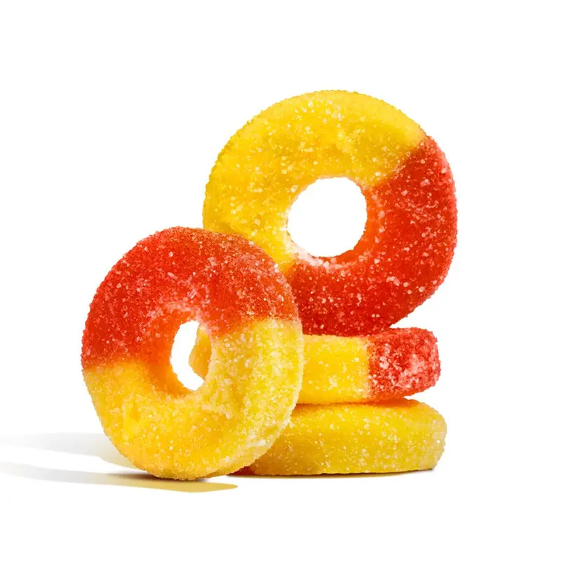 Gummy Peach Rings