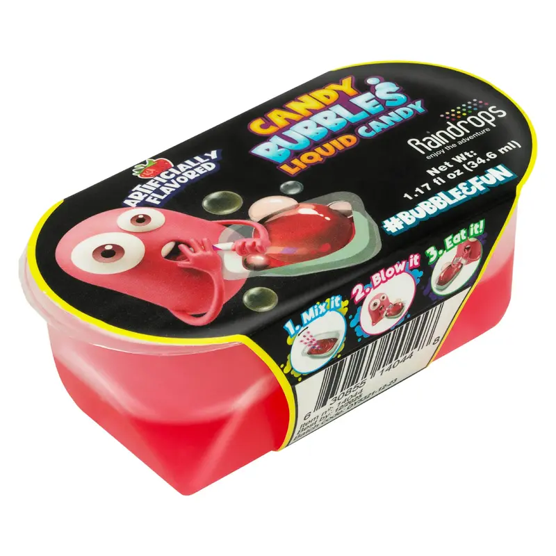 Raindrops Candy Bubbles Liquid Candy