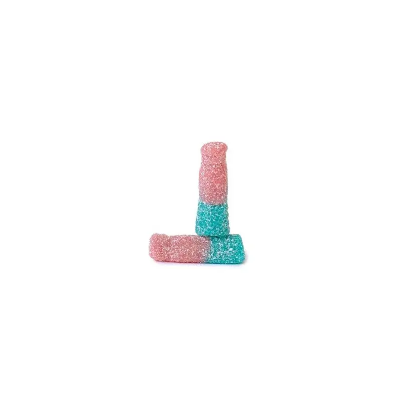Sour Bubblegum Soda Bottles