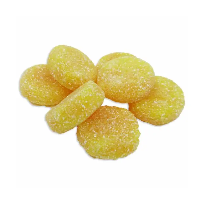 Sour Gummy Pineapple and Orange Bites