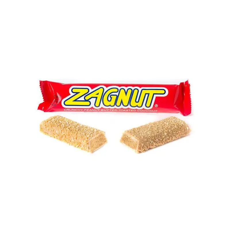 Zagnut - Crunchy Peanut Butter in Toasted Coconut