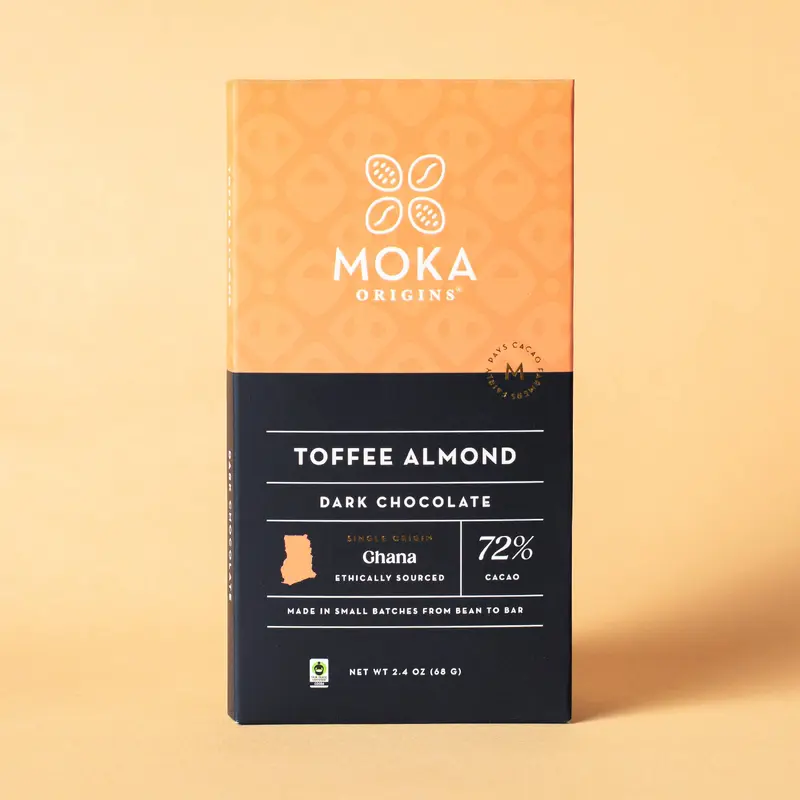 Moka Toffee Almond Chocolate