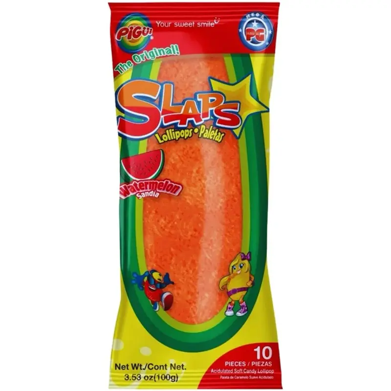 Pigui- Slaps Lollipops- Watermelon