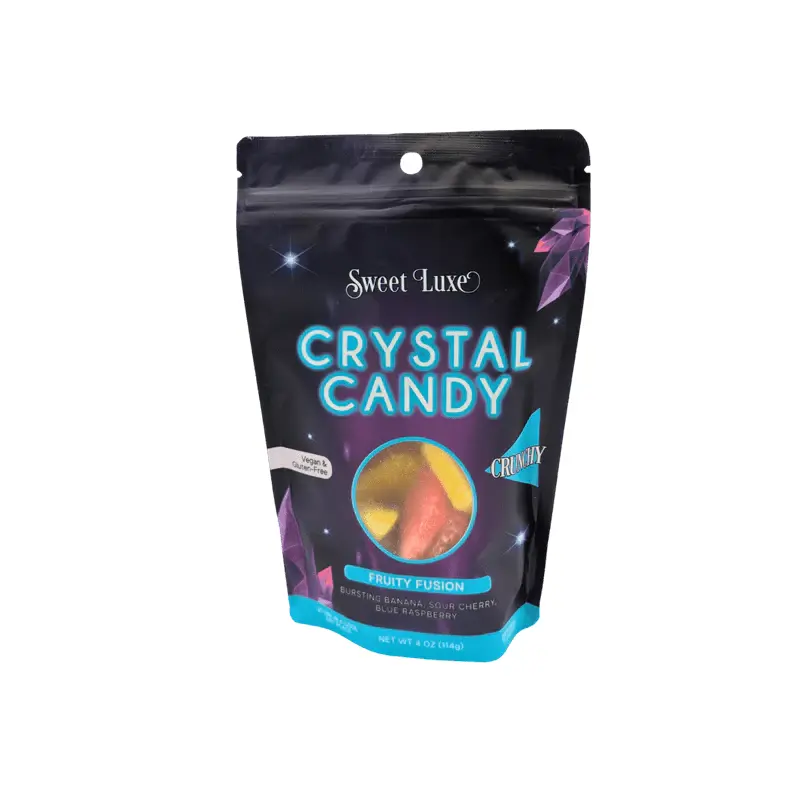 Sweet Luxe Extra Crunchy Crystal Candy- Fruity Fusion