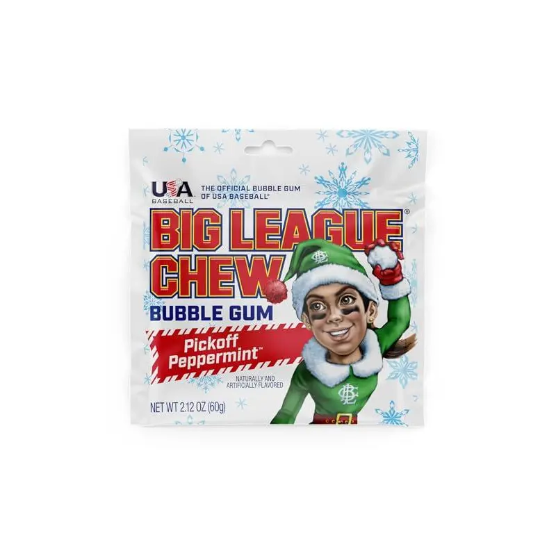 Big League Chew- Pickoff Peppermint
