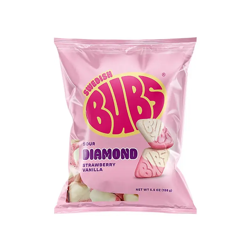 BUBS Sour Diamond- Strawberry Vanilla