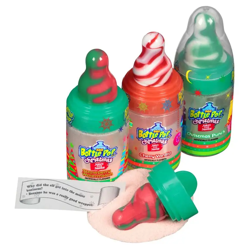 Christmas Baby Bottle Pop