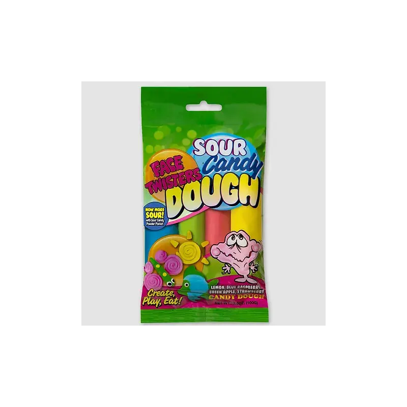 Face Twisters Sour Candy Dough