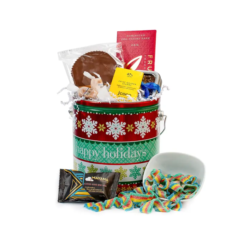 Holiday Candy Tin