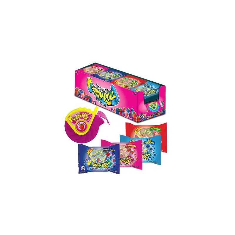 Push Pop Gummy Roll