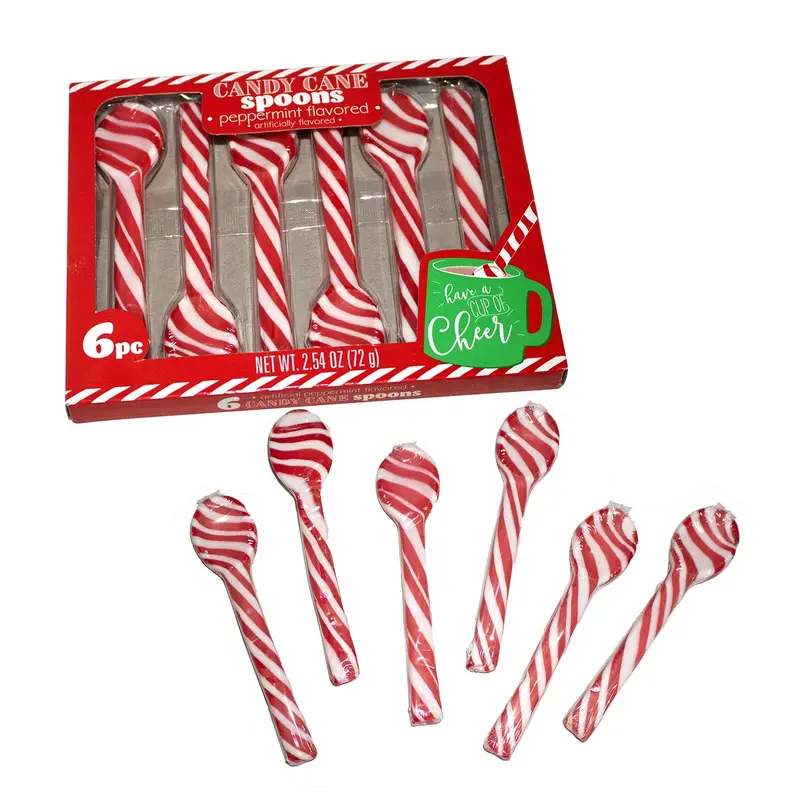 Candy Cane Spoons