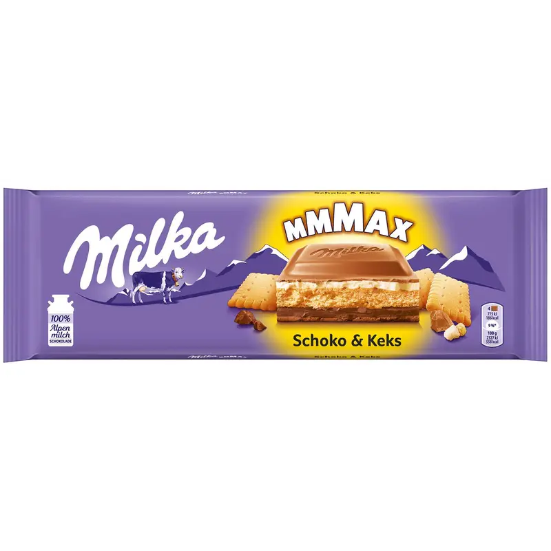 Milka Mmmax - Schoko & Biscuit Keks 300g