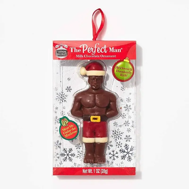 The Perfect Man - Milk Chocoalte Ornament