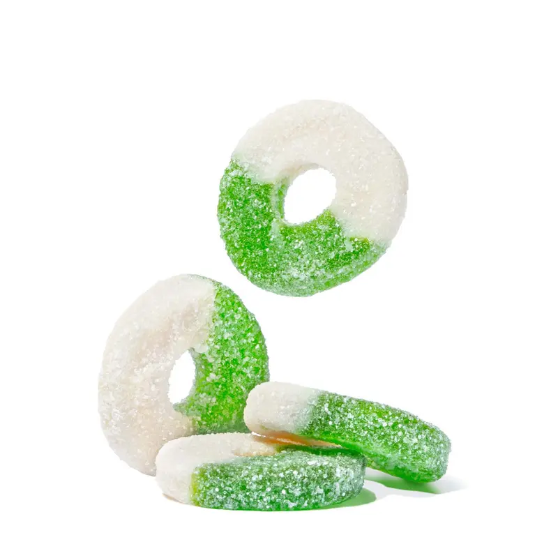 Albanese Gummi Rings - Green Apple