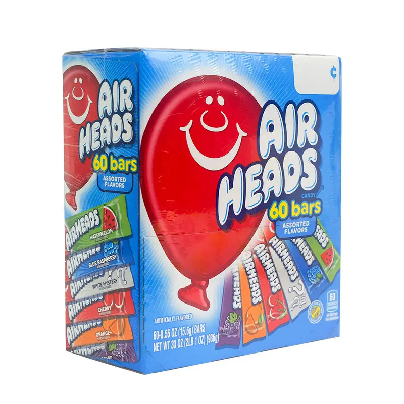 Airheads - Assorted Flavors - 60 Ct