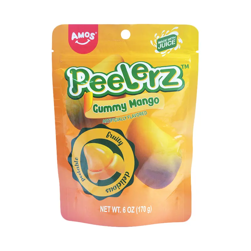 Amos Peelerz Peeling Gummies - Mango - 6oz