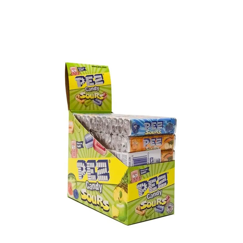 Assorted Sourz Pez Refill Pack - 12 Count