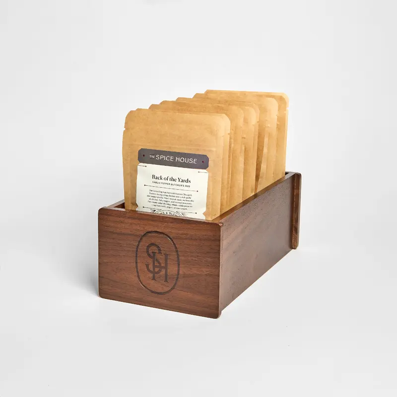 Essential Flatpacks Collection with Holder in Walnut