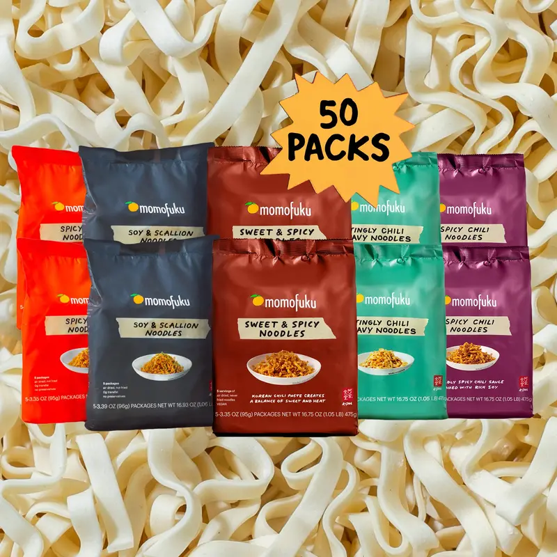 Noodle Variety Pack | 50 Packs