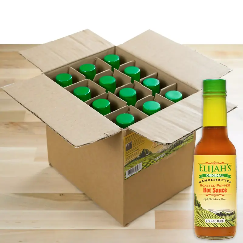 Roasted Cayenne & Jalapeo Pepper Sauce (12 pk Case)