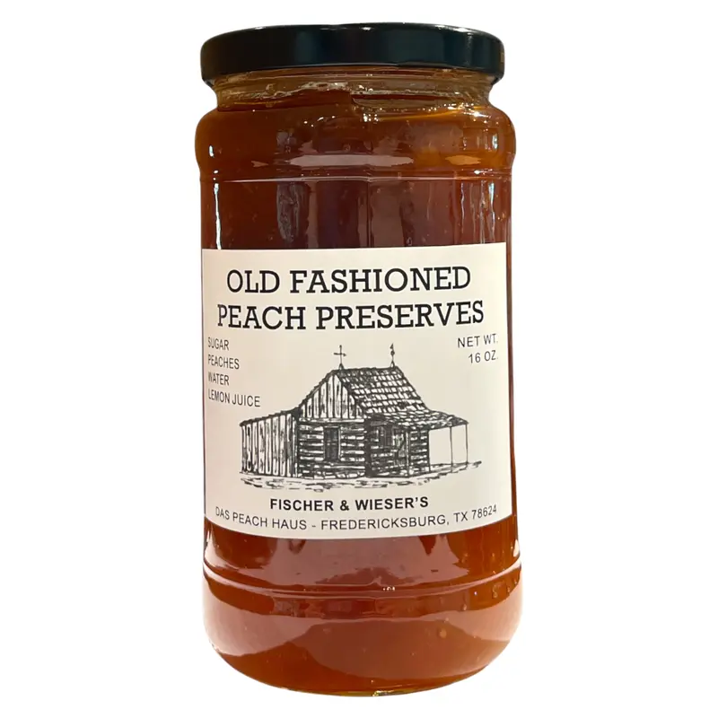 Heritage Old Fashioned Peach Preserves 16oz