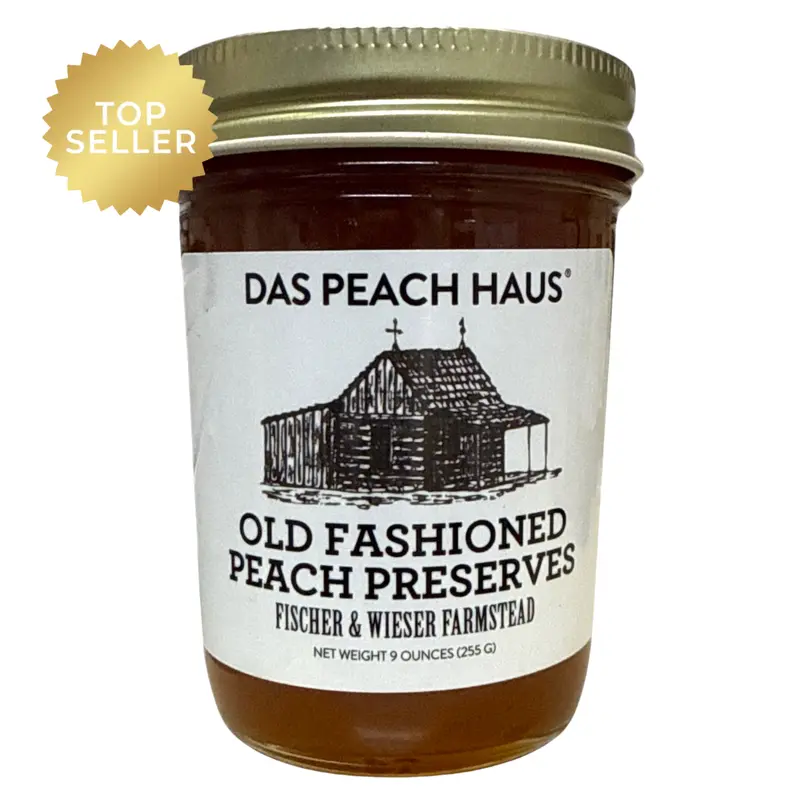 Heritage Old Fashioned Peach Preserves 9oz