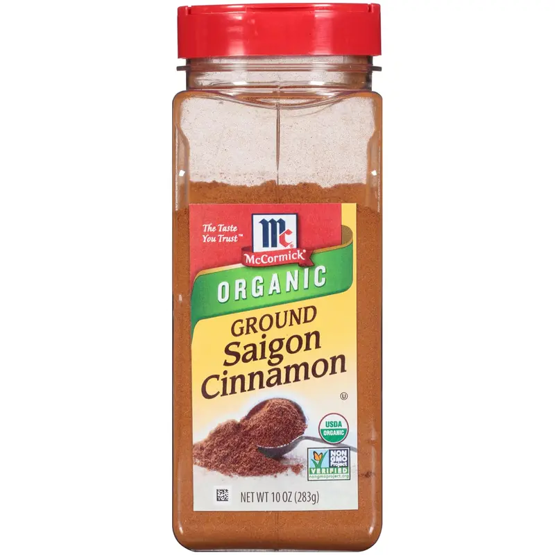 McCormick Organic Ground Saigon Cinnamon, 10 oz