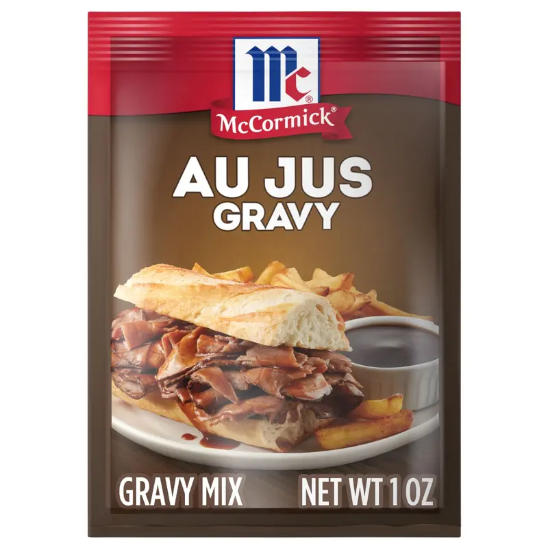 McCormick Au Jus Gravy Seasoning Mix, 1 oz (6-Pack)