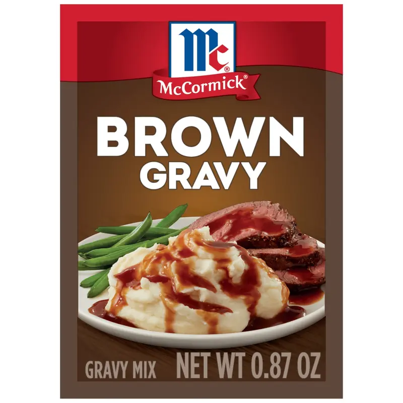 McCormick Brown Gravy Mix, 0.87 oz (6-Pack)