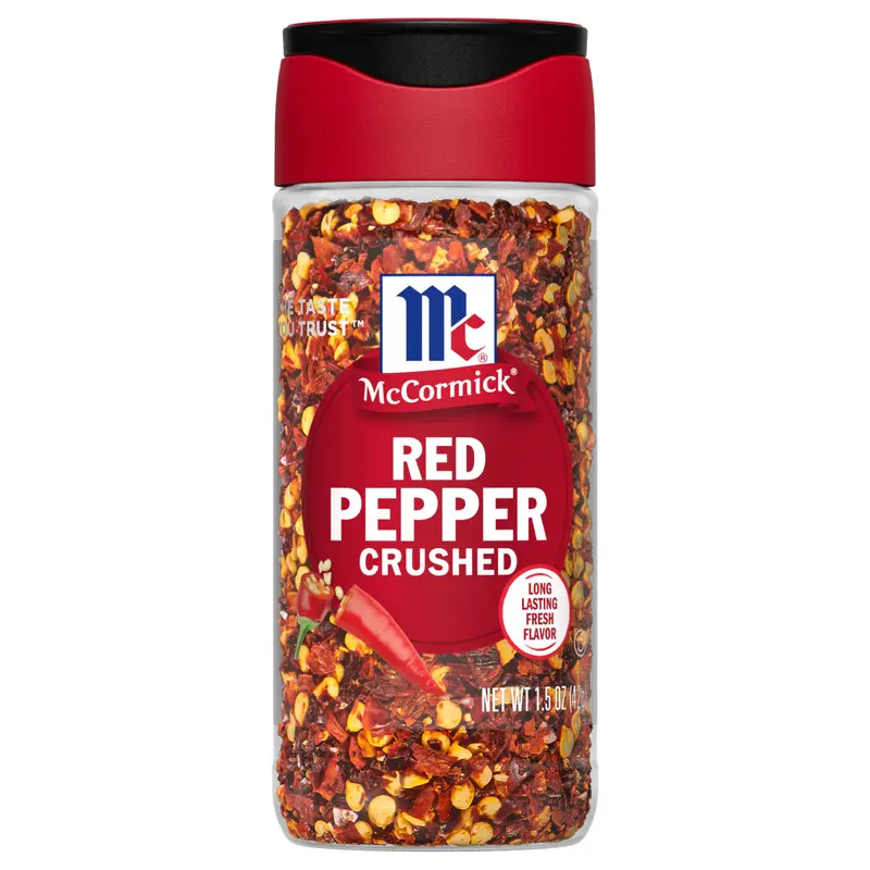 McCormick Crushed Red Pepper, 1.5 oz