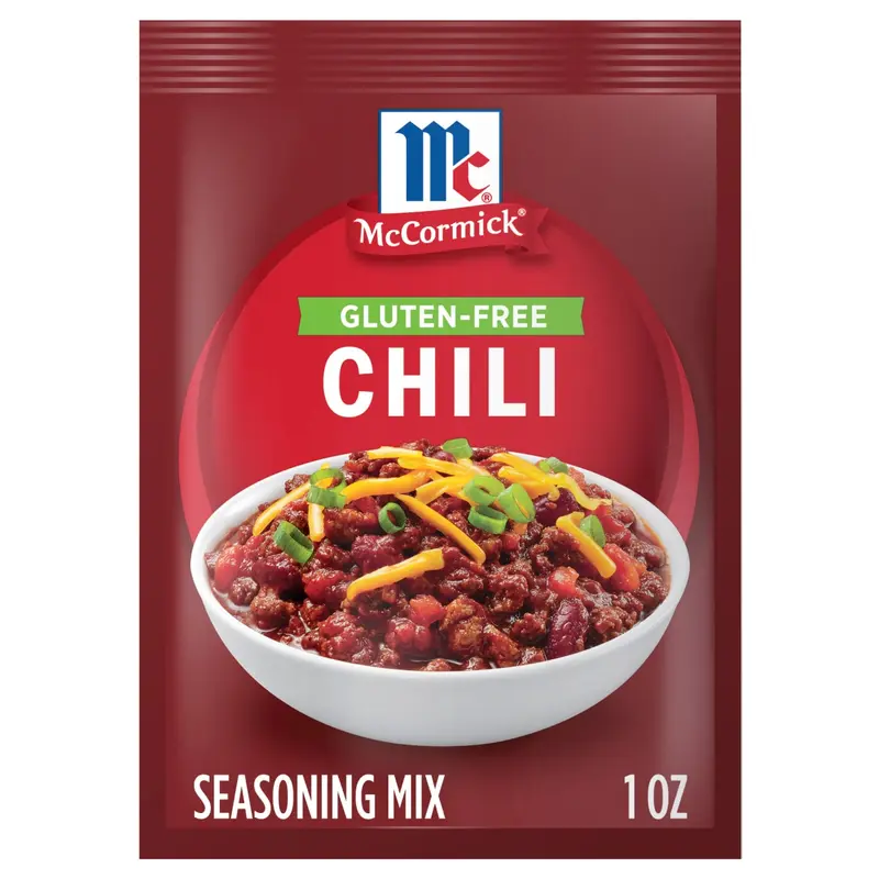 McCormick Gluten Free Chili Seasoning Mix, 1 oz (6-Pack)