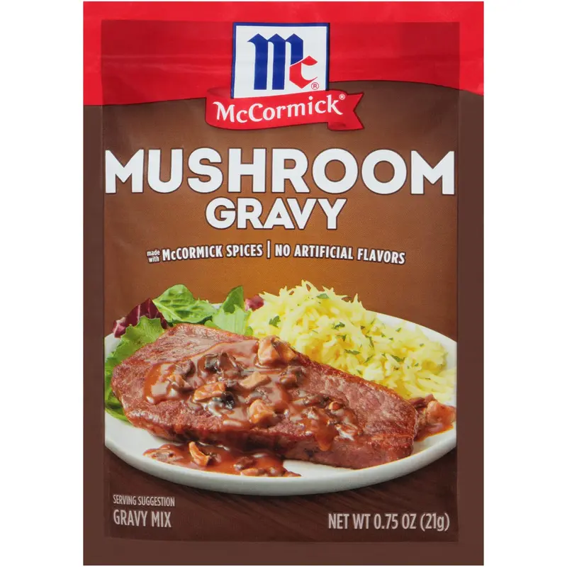 McCormick Mushroom Gravy Mix, 0.75 oz (6-Pack)
