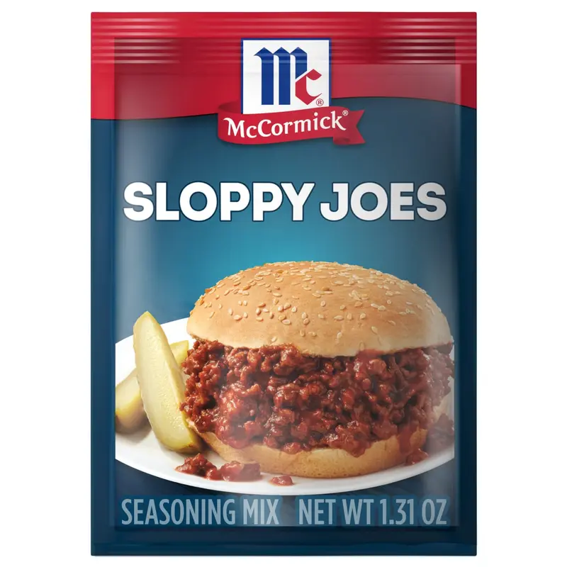McCormick Sloppy Joes Seasoning Mix, 1.31 oz (6-Pack)