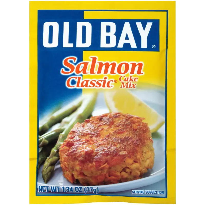 OLD BAY Classic Salmon Cake Mix, 1.34 oz (6-Pack)