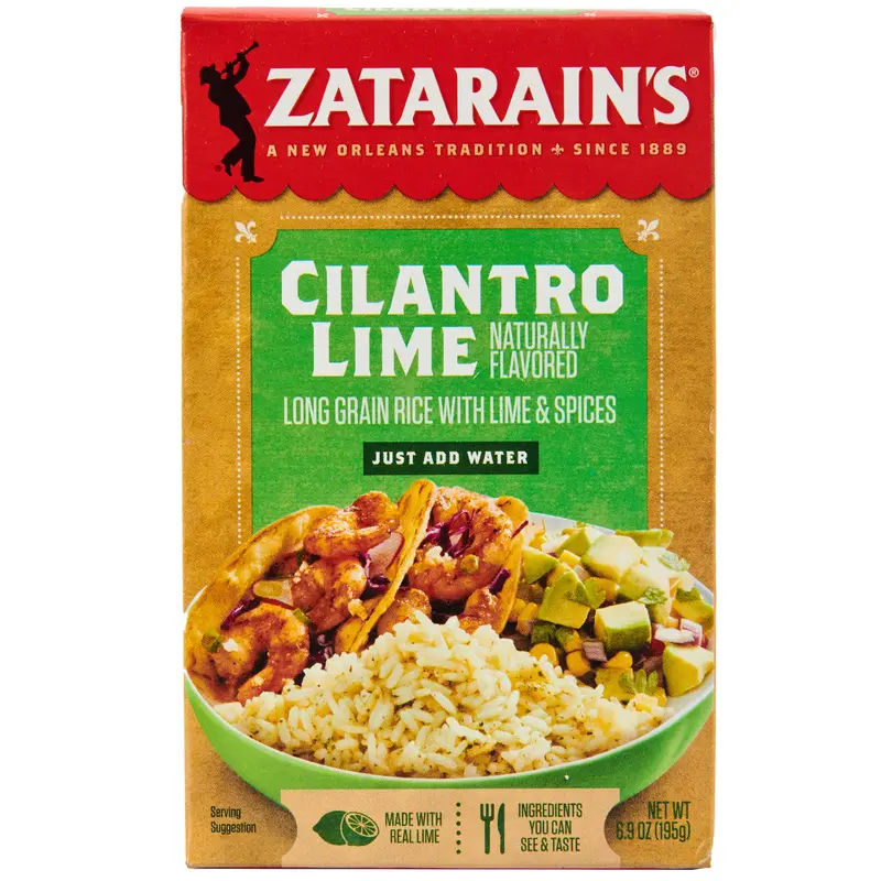Zatarain's Cilantro Lime Rice, 6.9 oz