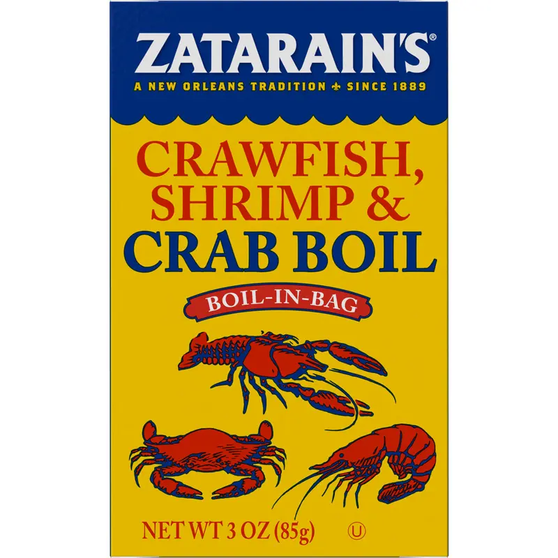 Zatarain's Crawfish, Shrimp & Crab Boil, 3 oz