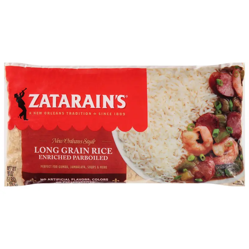 Zatarain's Enriched Parboiled Long Grain Rice, 5 lb
