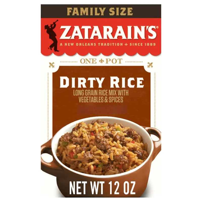 Zatarain's Family Size Dirty Rice Mix, 12 oz