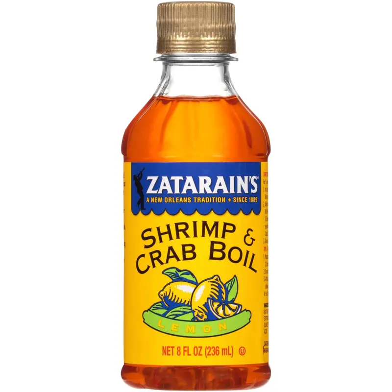 Zatarain's New Orleans Style Liquid Crab Boil With Lemon, 8 fl oz