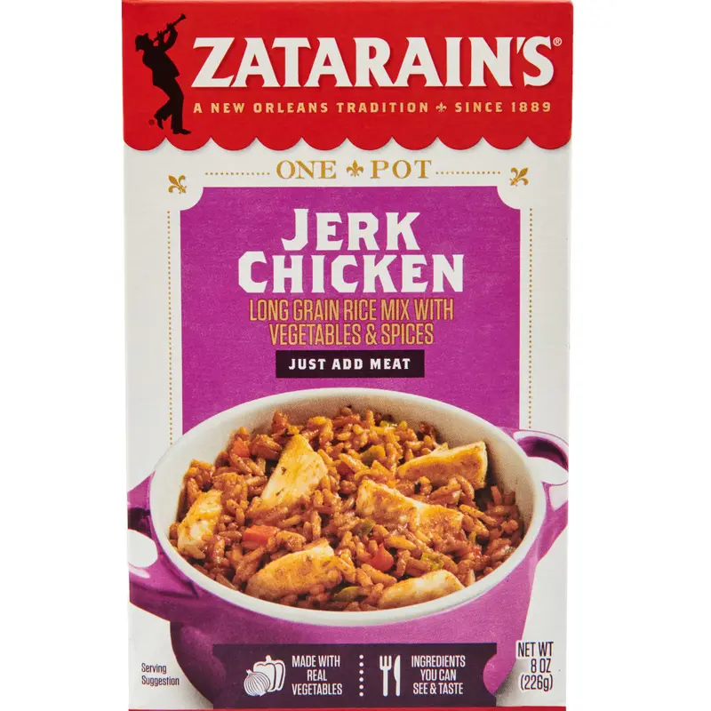 Zatarain's Jerk Chicken Rice Dinner Mix, 8 oz