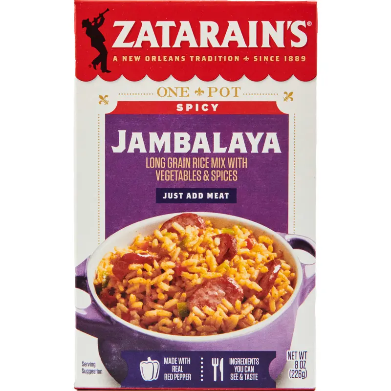 Zatarain's Spicy Jambalaya Mix, 8 oz