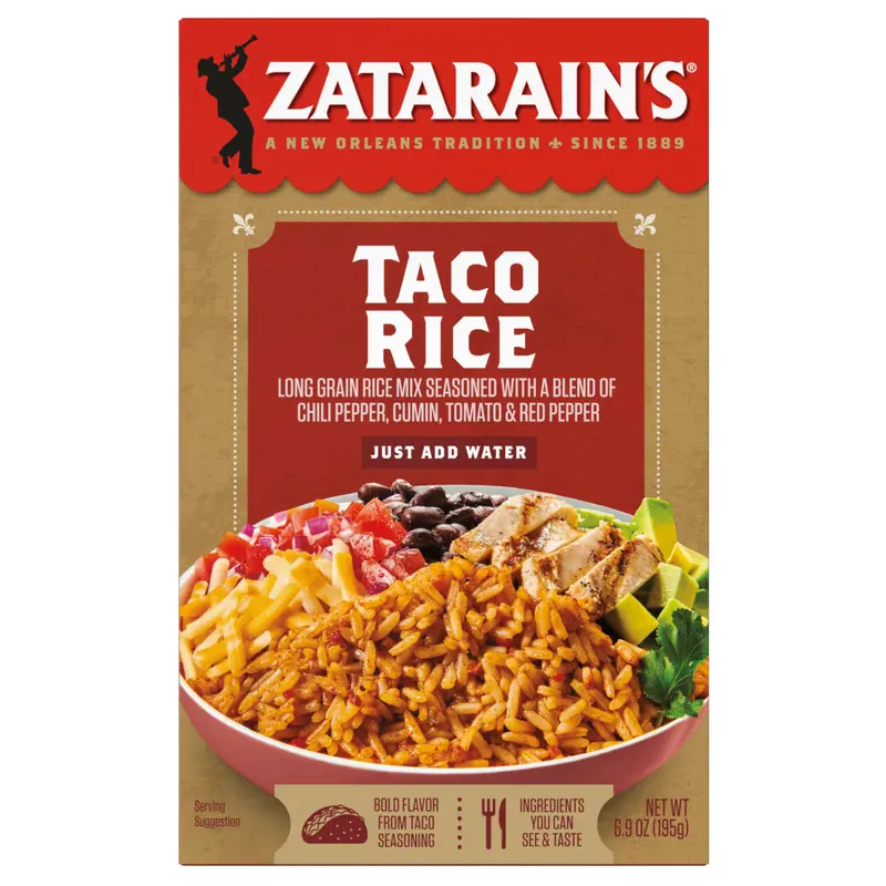 Zatarain's Taco Rice Mix, 6.9 oz