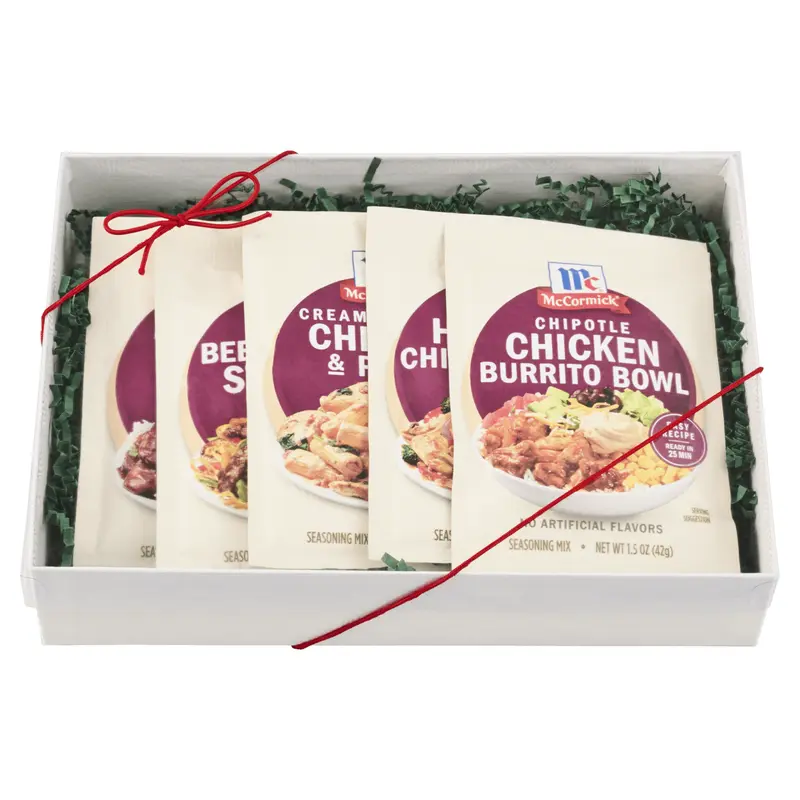 McCormick Global Favorites Seasoning Mix Gift Pack, 5ct