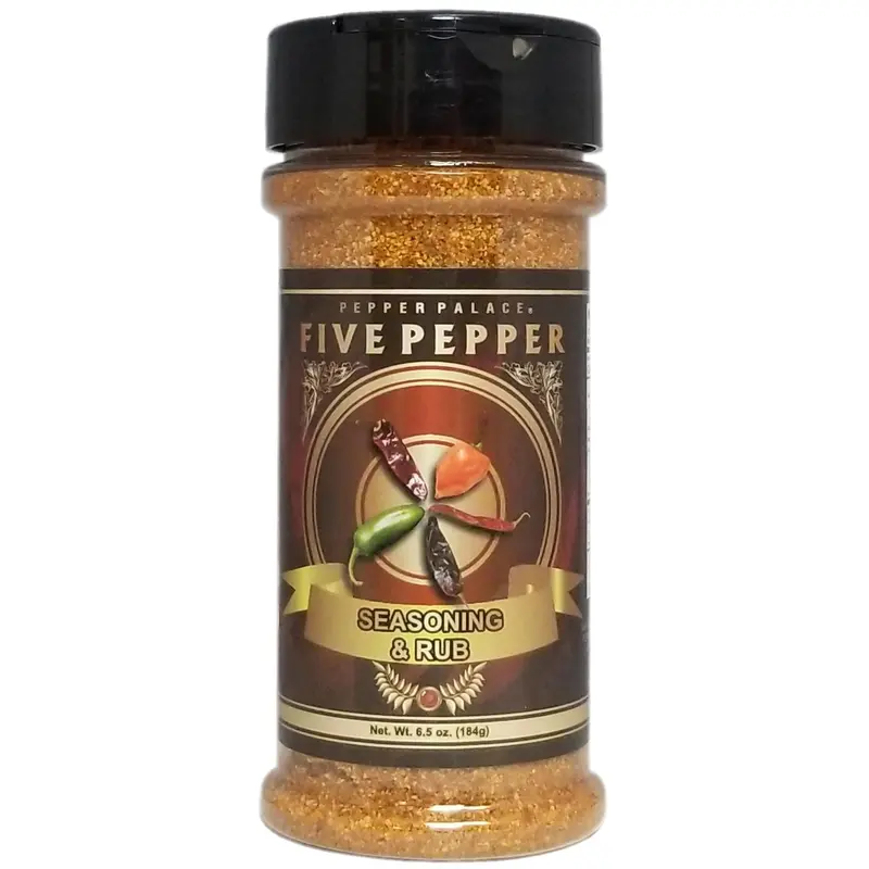 5 Pepper Seasoning & Rub