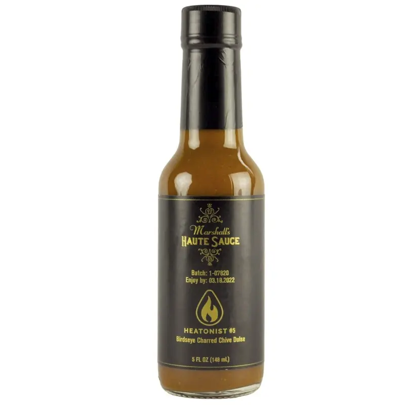 HEATONIST No. 5 Birdseye Charred Chive Dulse Hot Sauce | Marshall's Haute Sauce