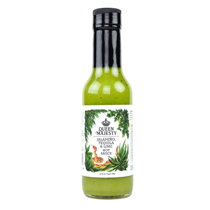 Jalapeno Tequila Lime Hot Sauce | Queen Majesty